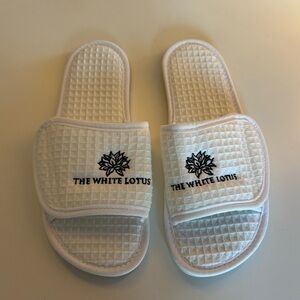 BRAND NEW The White Lotus Slippers